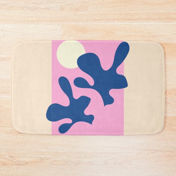 Item preview, Blue Coral Beach Sunset Abstract Matisse designed and sold by MaiZephyr.