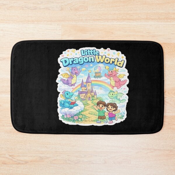 Item preview, Cute Little Dragon World Fantasy Kawaii Design designed and sold by Artbysarmina.