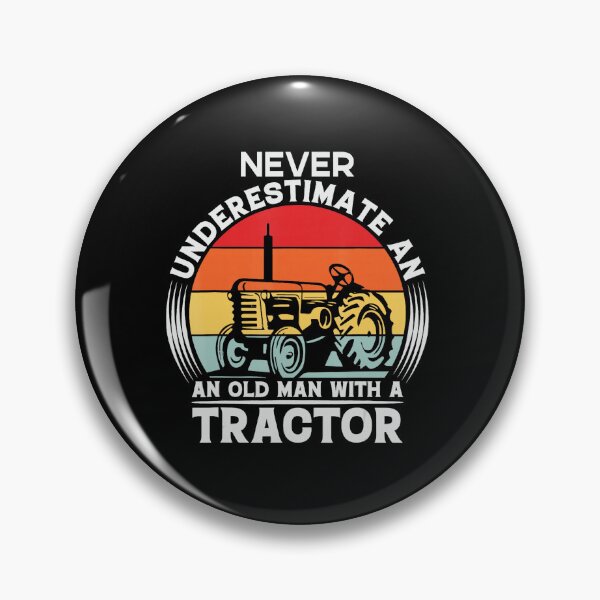 Item preview, Old Farmer Tractor Humor Retro Sunset Country Life designed and sold by zamiokaline.