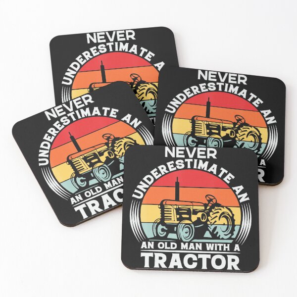 Item preview, Old Farmer Tractor Humor Retro Sunset Country Life designed and sold by zamiokaline.