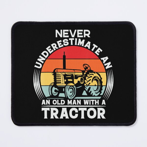 Item preview, Old Farmer Tractor Humor Retro Sunset Country Life designed and sold by zamiokaline.