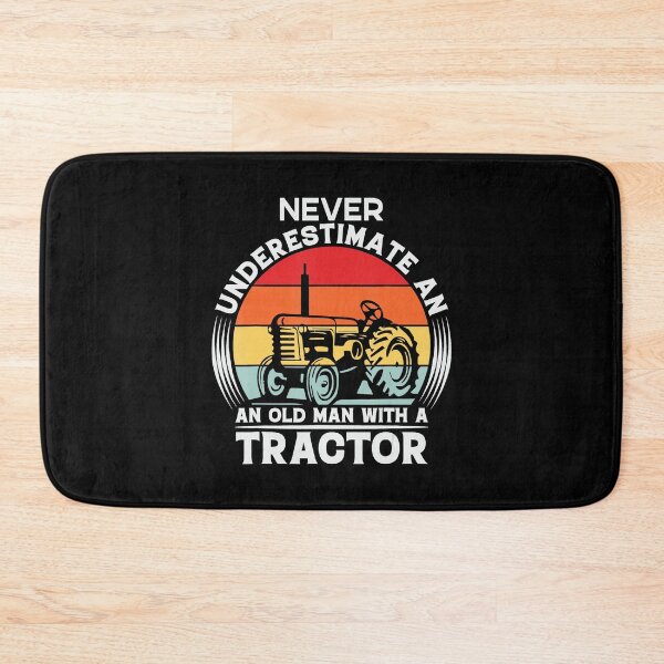 Item preview, Old Farmer Tractor Humor Retro Sunset Country Life designed and sold by zamiokaline.