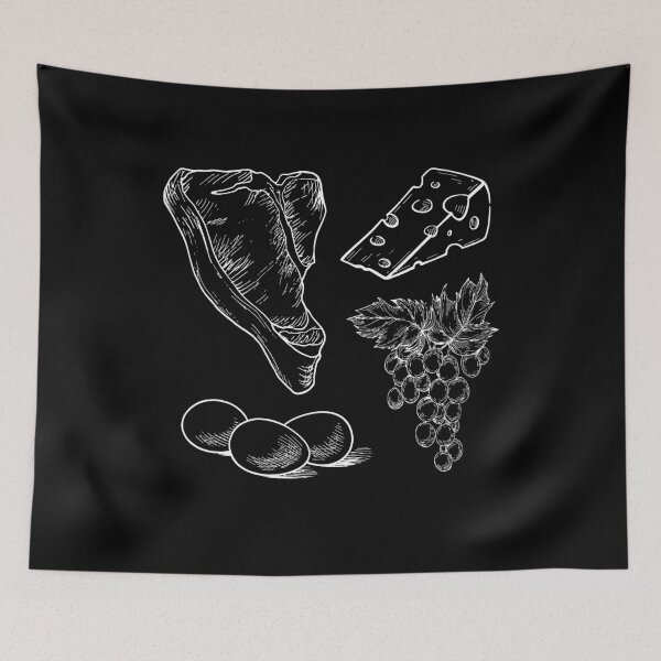 Item preview, Steak Cheese Eggs Grape Juice designed and sold by LOUP-SOLI.