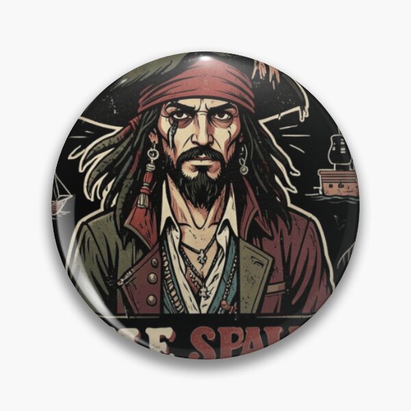 Item preview, Vintage Pirate Captain Skull Adventure designed and sold by PiratesX.