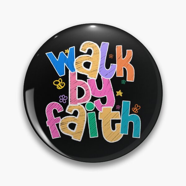 Item preview, Walk By Faith – Pastel Christian Encouragement designed and sold by Verse & Vibes.