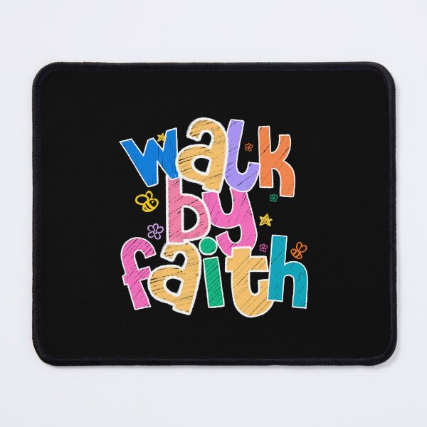 Item preview, Walk By Faith – Pastel Christian Encouragement designed and sold by Verse & Vibes.
