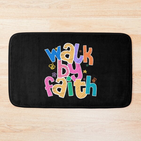 Item preview, Walk By Faith – Pastel Christian Encouragement designed and sold by Verse & Vibes.