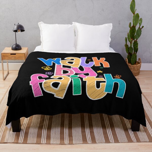 Item preview, Walk By Faith – Pastel Christian Encouragement designed and sold by Verse & Vibes.
