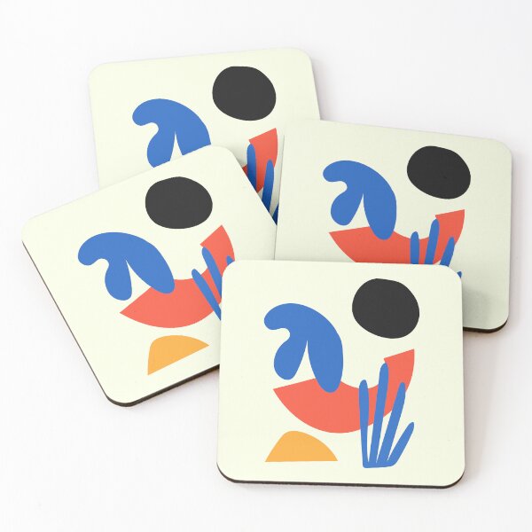 Item preview, Bold Retro Abstract Shapes Modern Contemporary Art designed and sold by MaiZephyr.