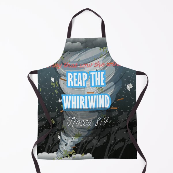 Item preview, Sow the Wind Reap the Whirlwind – Hosea 8:7 Bible Verse Storm Design designed and sold by photoart1854.