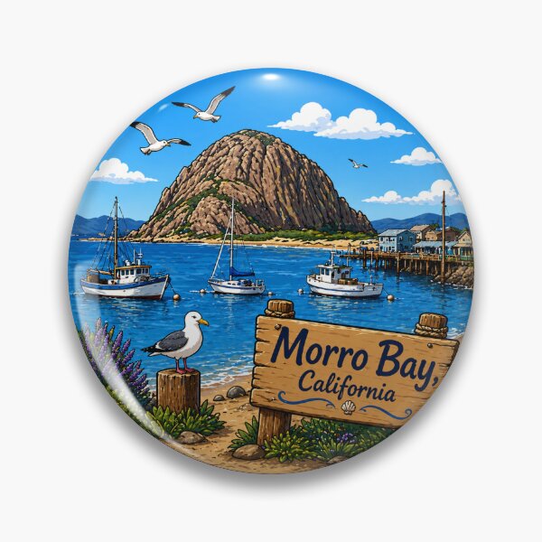 Item preview, Morro Bay, California Coastal Rock designed and sold by Myra365Art.