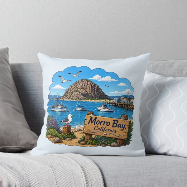 Item preview, Morro Bay, California Coastal Rock designed and sold by Myra365Art.