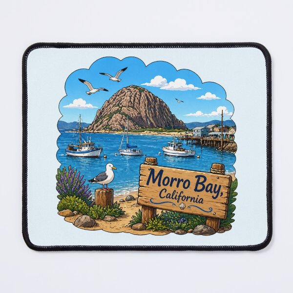 Item preview, Morro Bay, California Coastal Rock designed and sold by Myra365Art.