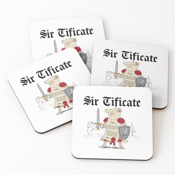 Item preview, Sir Tificate designed and sold by Giggitee.