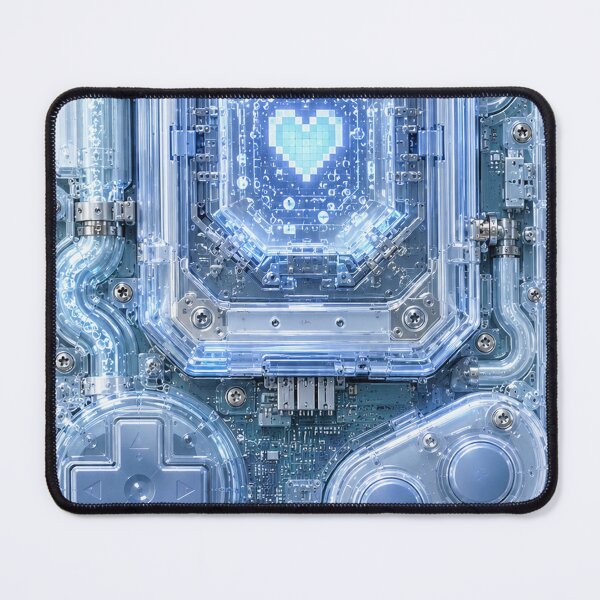 Item preview, Cyberpunk Digital Heart Circuit designed and sold by PixelPanduh.