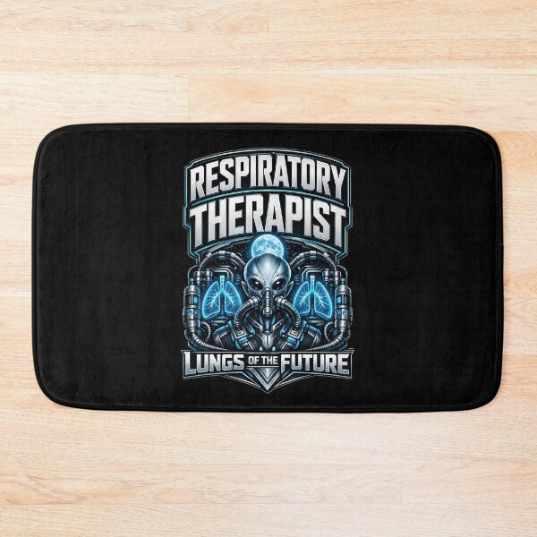 Item preview, Cool Alien Respiratory Therapist Cyberpunk Sci-Fi Healthcare Graphic – Lungs Of The Future National Respiratory Care Week Design designed and sold by ClinicalHubs.