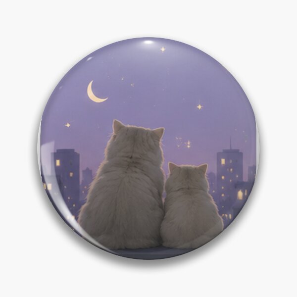 Item preview, Moonlight with Mochi designed and sold by Mochi Boi shop.