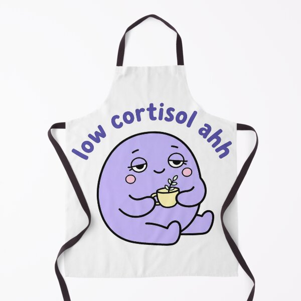 Item preview, Low Cortisol Ahh Cute Relaxed Blob Sticker designed and sold by CrystalMineArts.