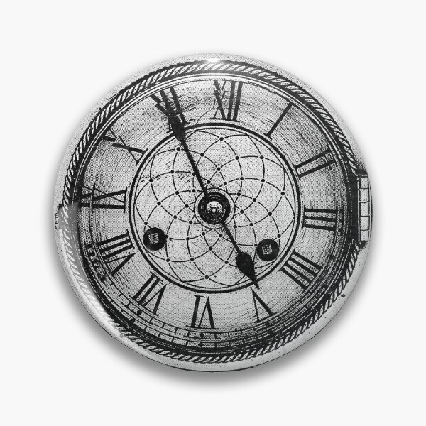 Item preview, 19th Century Gothic Mantel Clock Dark Victorian Art designed and sold by Ghoul Enterprises.