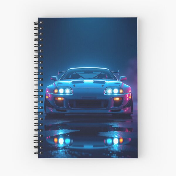 Item preview, Tuned Toyota Supra, Synthwave art style JDM designed and sold by Salimgor Hangaround Music.