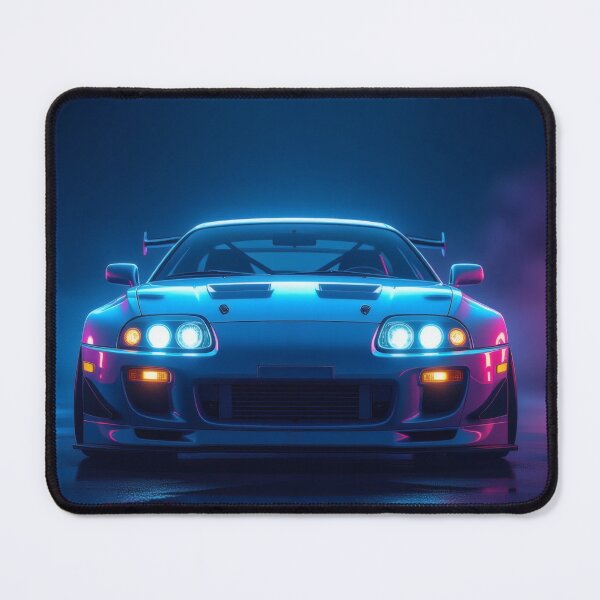 Item preview, Tuned Toyota Supra, Synthwave art style JDM designed and sold by Salimgor Hangaround Music.