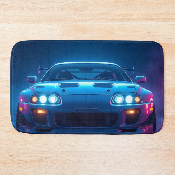 Item preview, Tuned Toyota Supra, Synthwave art style JDM designed and sold by Salimgor Hangaround Music.