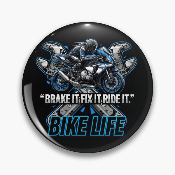 Item preview, Brake It Fix It Ride It Extreme Rider Motorcycle Artwork designed and sold by enzoade.