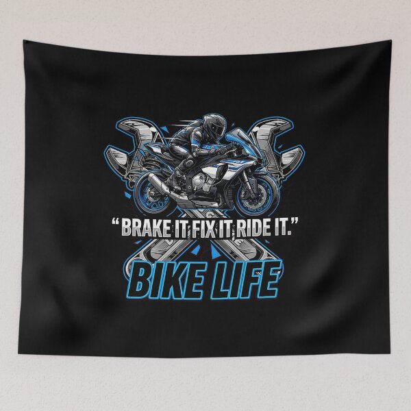 Item preview, Brake It Fix It Ride It Extreme Rider Motorcycle Artwork designed and sold by enzoade.