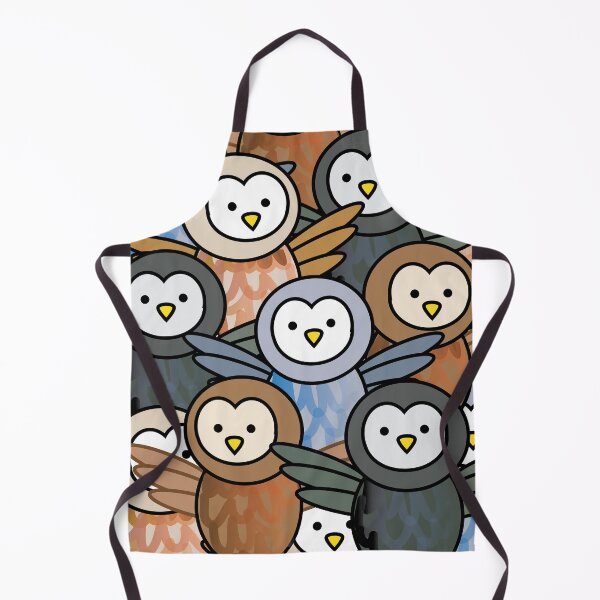 Item preview, Owl bird pattern cute colorful animals designed and sold by fluffyfamcraft.