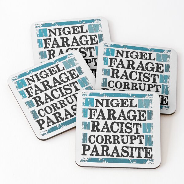 Item preview, FARAGE IS A PARASITE designed and sold by Paparaw.