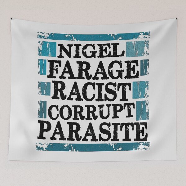 Item preview, FARAGE IS A PARASITE designed and sold by Paparaw.