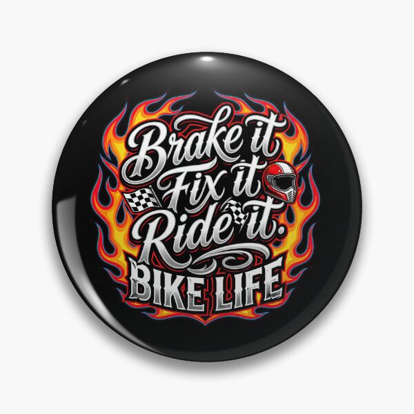 Item preview, Brake It Fix It Ride It Fast Lane Bike Design designed and sold by enzoade.