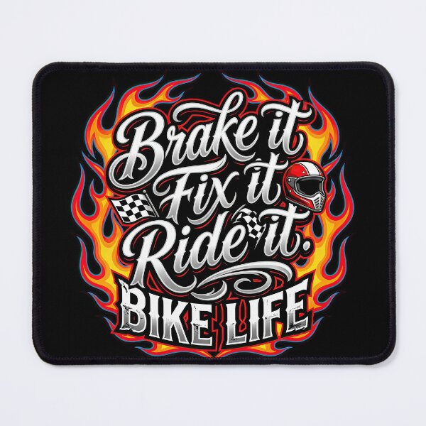 Item preview, Brake It Fix It Ride It Fast Lane Bike Design designed and sold by enzoade.