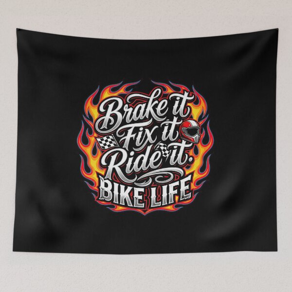 Item preview, Brake It Fix It Ride It Fast Lane Bike Design designed and sold by enzoade.
