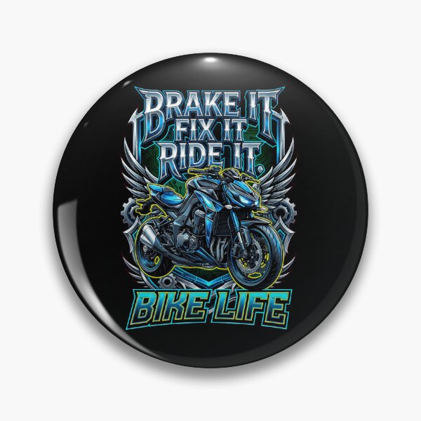 Item preview, Brake It Fix It Ride It Adrenaline Fuelled Bike Artwork designed and sold by enzoade.