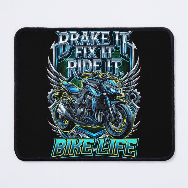 Item preview, Brake It Fix It Ride It Adrenaline Fuelled Bike Artwork designed and sold by enzoade.