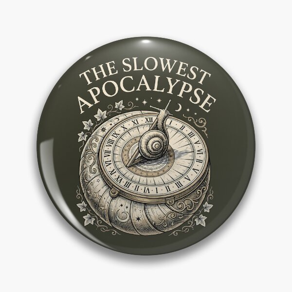 Item preview, The Slowest Apocalypse Vintage Snail Antique Engraving designed and sold by SplashTastic.