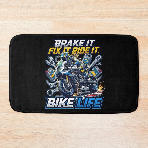 Item preview, Brake It Fix It Ride It High Speed Rider Illustration designed and sold by enzoade.