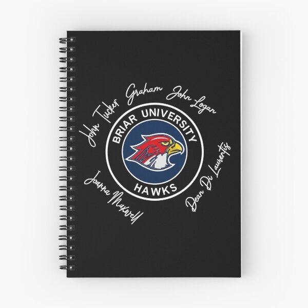 Item preview, Briar University Ice Hockey, Home of the Hawks Off Campus Series Bookish, Hockey Romance designed and sold by NaiveNocturnal.