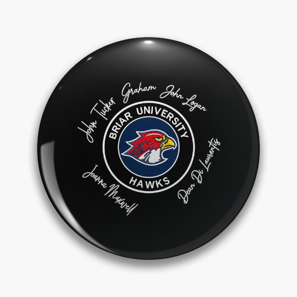 Item preview, Briar University Ice Hockey, Home of the Hawks Off Campus Series Bookish, Hockey Romance designed and sold by NaiveNocturnal.
