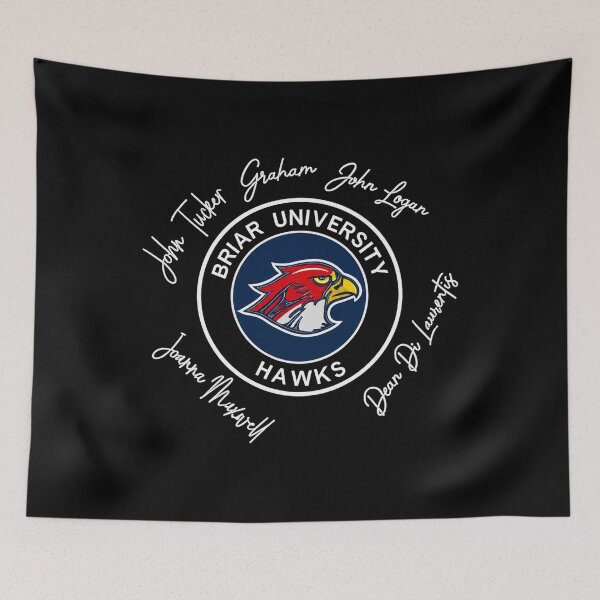 Item preview, Briar University Ice Hockey, Home of the Hawks Off Campus Series Bookish, Hockey Romance designed and sold by NaiveNocturnal.