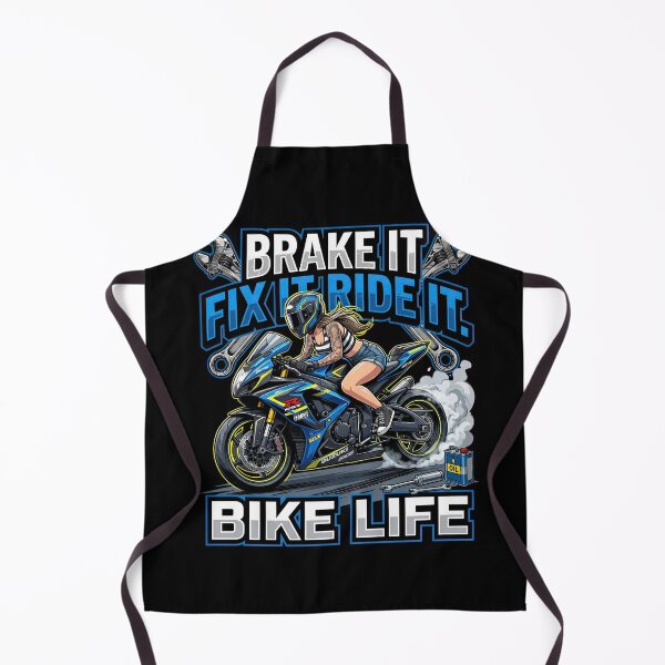 Item preview, Brake It Fix It Ride It Full Throttle Bike Design designed and sold by enzoade.