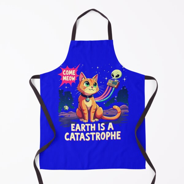Item preview, "Come Meow - Telepathic Tabby Cat Sending SOS to Friendly Alien - Funny Sci-Fi Cat Design for Starseeds" designed and sold by highvibz72.