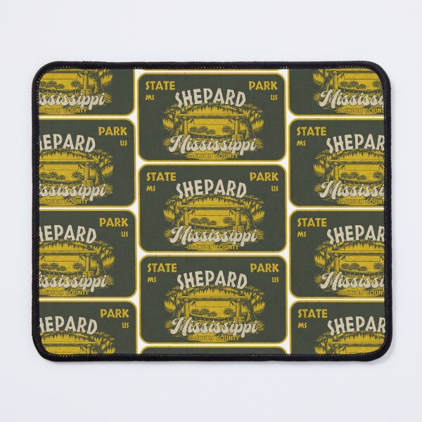 Item preview, Shepard State Park, Jackson County, Mississippi, badge design designed and sold by Wanderful-roads.