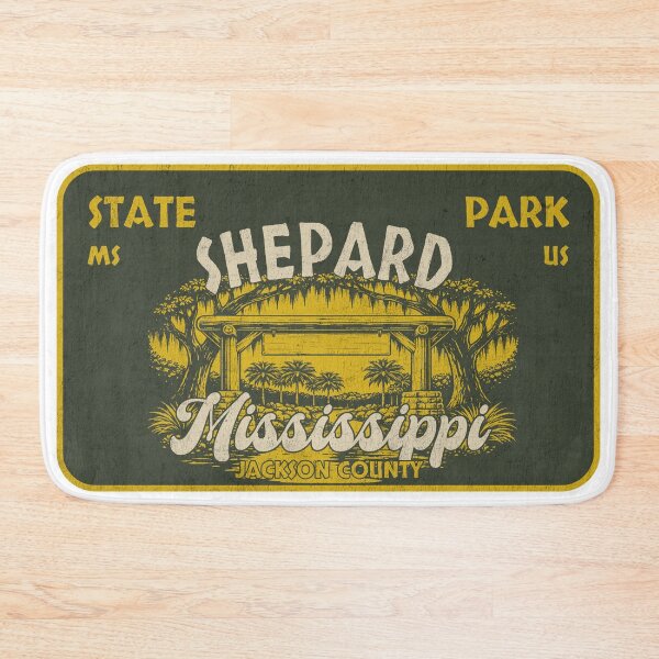 Item preview, Shepard State Park, Jackson County, Mississippi, badge design designed and sold by Wanderful-roads.