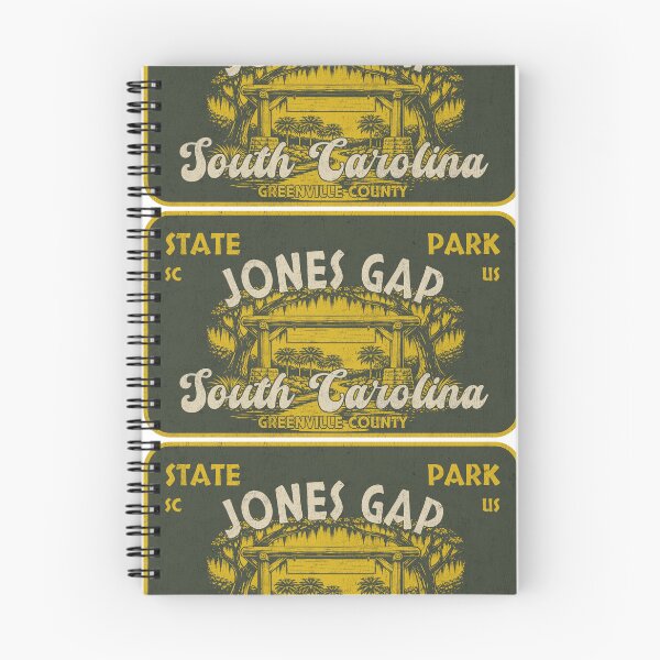 Item preview, Jones Gap State Park, Greenville County, South Carolina, badge design designed and sold by Wanderful-roads.