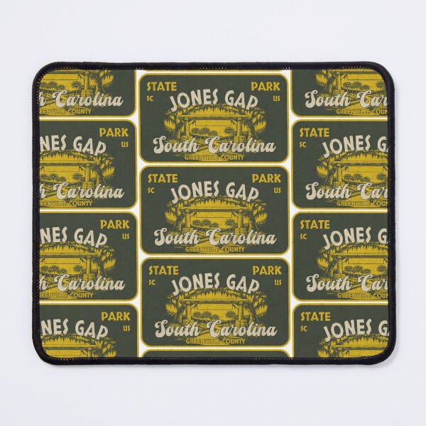 Item preview, Jones Gap State Park, Greenville County, South Carolina, badge design designed and sold by Wanderful-roads.
