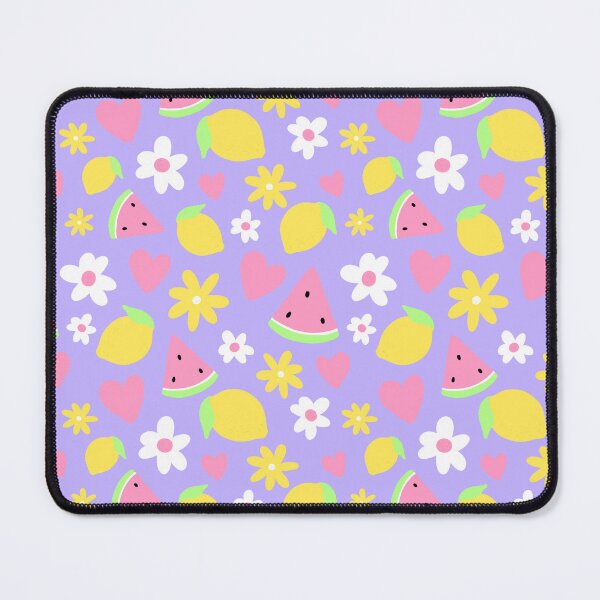 Item preview, Zesty Flower Fruit Seamless Pattern designed and sold by flossistudio.