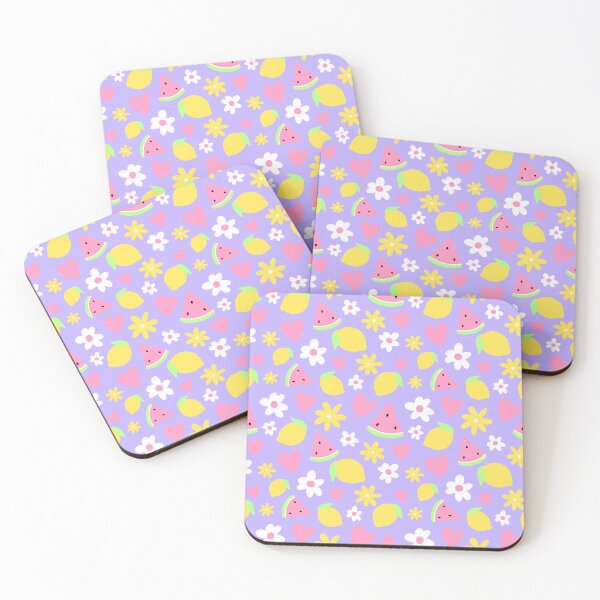 Item preview, Zesty Flower Fruit Seamless Pattern designed and sold by flossistudio.