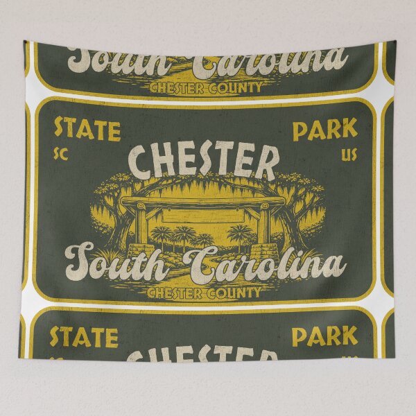 Item preview, Chester State Park, Chester County, South Carolina, badge design designed and sold by Wanderful-roads.